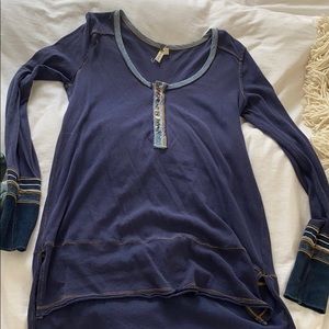 Free People Tunic Shirt Size Small